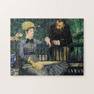 Puzzle Edouard Manet - En el Invernadero