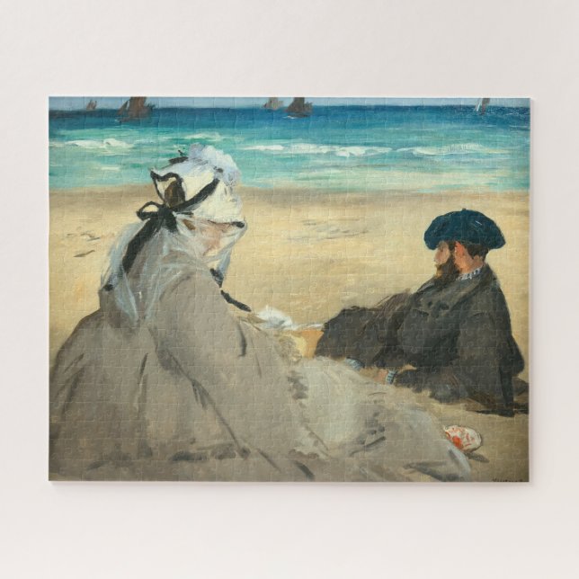 Puzzle Edouard Manet - En la playa (Horizontal)