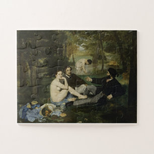Puzzle Édouard Manet, Le Déjeuner sur l'herbe, 1863