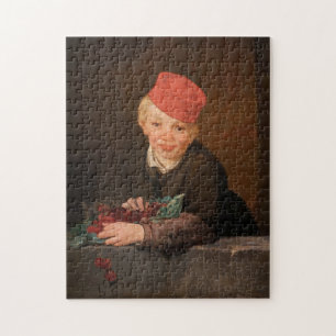 Puzzle Edouard Manet - Niño con Cerezas