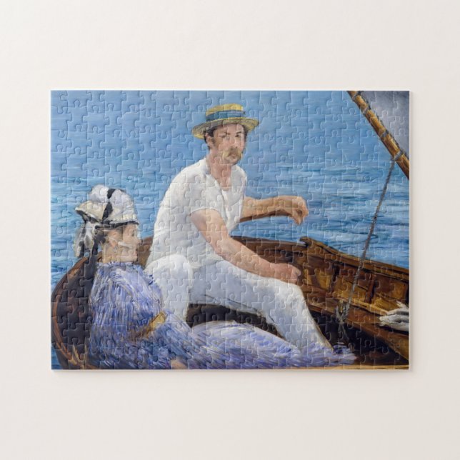 Puzzle Edouard Manet - Paseo en barca (Horizontal)