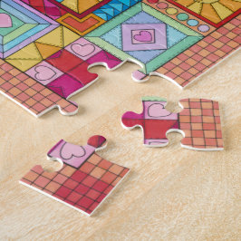 Puzzle Edredón encantado del cuento de hadas