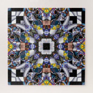 Puzzle Edredón loco del fractal