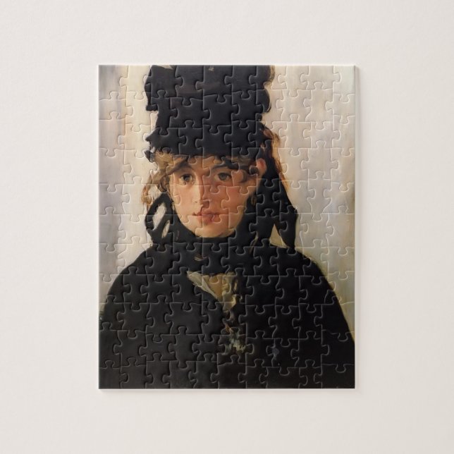 Puzzle Eduardo Manet-Berthe Morisot, un ramo de violetas (Vertical)