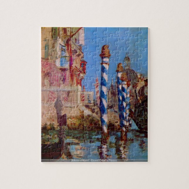 Puzzle Eduardo Manet - Gran Canal en Venicepuzzle (Vertical)