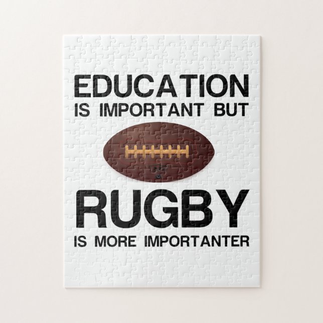 PUZZLE EDUCACIÓN IMPORTANTE RUGBY IMPORTANTE (Vertical)