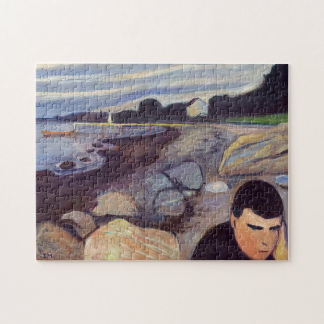 Puzzle Edvard Munch - Melancholy (Horizontal)