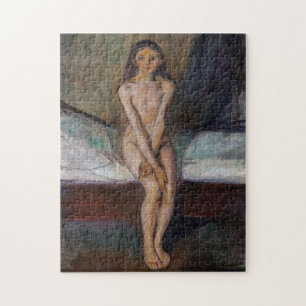 Puzzle Edvard Munch - Pubertad
