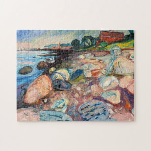 Puzzle Edvard Munch - Shore with Red House