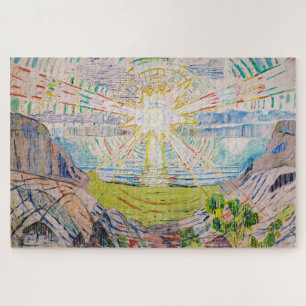 Puzzle Edvard Munch - The Sun 1910