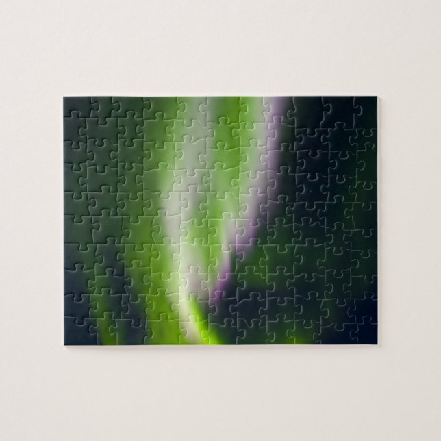 Puzzle EE. UU., Alaska, Chena Hot Springs. Aurora Boreal (Horizontal)