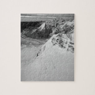 Puzzle EE. UU., Alaska, Parque Nacional Denali, Vista aér