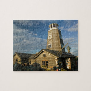 Puzzle EE. UU., ALASKA, PENÍNSULA DE KENAI, HOMER: Homer 