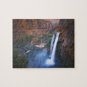 Puzzle EE. UU., Arizona, Gran Cañón, cascadas de Havasu