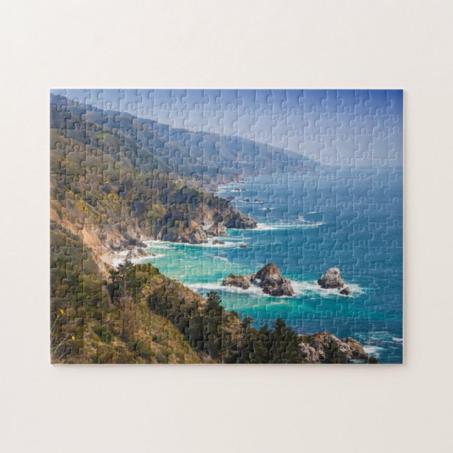 Puzzle EE.UU., California. Costa de California, Big Sur (Horizontal)
