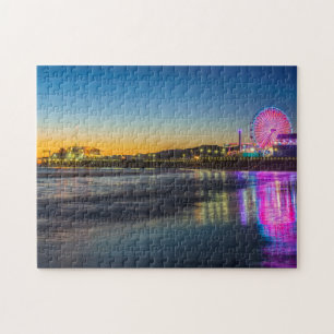 Puzzle EE. UU., California, Los Ángeles, Santa Monica Pie
