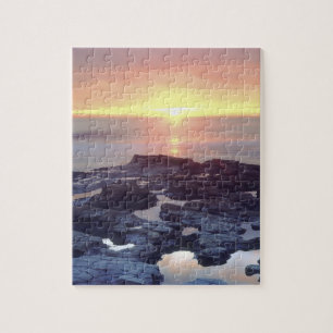 Puzzle EE. UU., California, San Diego. Marea baja en Suns