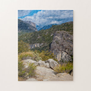 Puzzle EE. UU., California. Vista del valle de Yosemite 2