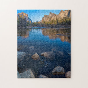 Puzzle EE. UU., California. Vista del valle de Yosemite 2