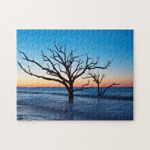 Puzzle EE. UU., Carolina del Sur, Isla Edisto, Bahía Bota