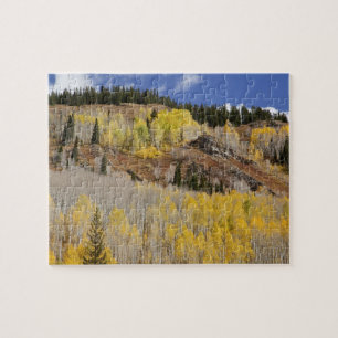 Puzzle EE.UU., Colorado, Gunnison National Forest, a lo l