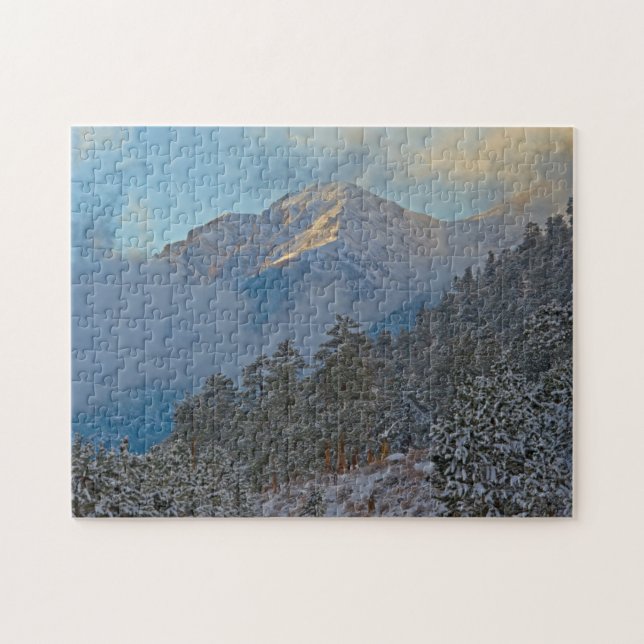 Puzzle EE. UU., Colorado, Montañas en Estes Park (Horizontal)