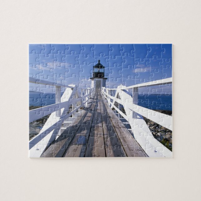 Puzzle EE. UU., EE. UU., Maine, Port Clyde. Marshall Poin (Horizontal)