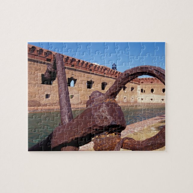Puzzle EE. UU., FL, Florida Keys, Fort Jefferson, 1846, (Horizontal)