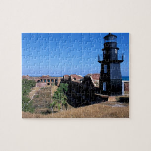 Puzzle EE. UU., FL, Florida Keys, Fort Jefferson, 1846, 2