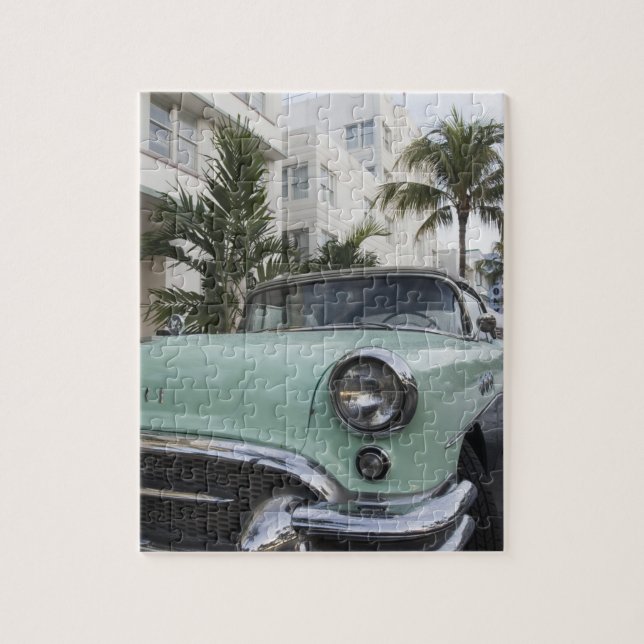 Puzzle EE. UU., Florida, Miami Beach: South Beach, 1956 3 (Vertical)