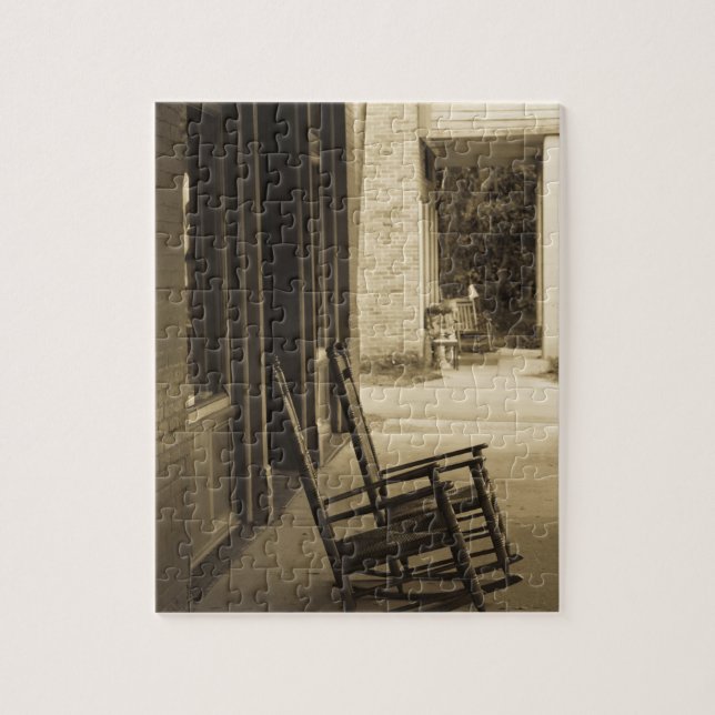 Puzzle EE.UU., Florida, Micanopy, asentamiento interior m (Vertical)