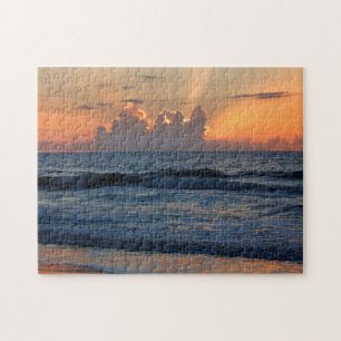 Puzzle EE. UU., Georgia, Isla Tybee, Playa de la Isla Tyb