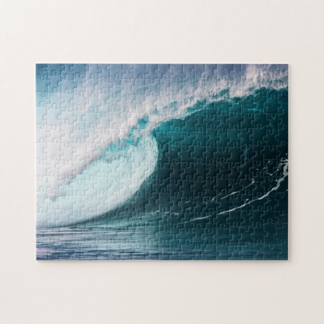 Puzzle EE. UU., Hawái, Oahu, Olas grandes (Horizontal)