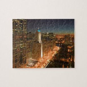 Puzzle EE.UU., Illinois, Chicago: El bucle: Edificios