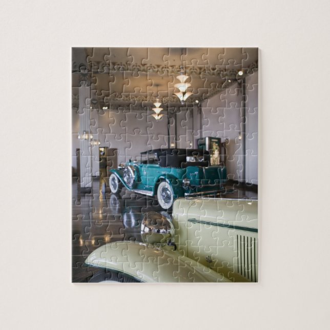 Puzzle EE. UU., Indiana, Auburn: Auburn, Cord, Duesenberg (Vertical)