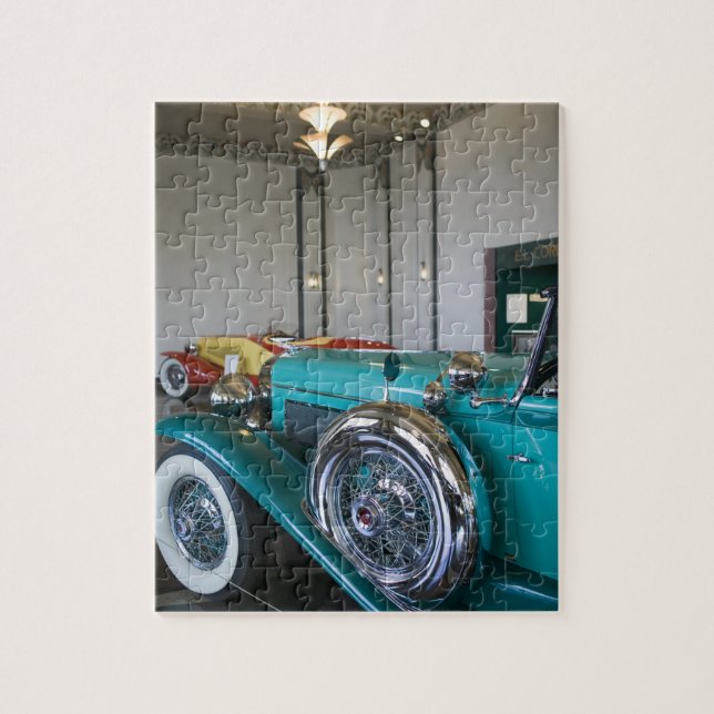 Puzzle EE. UU., Indiana, Auburn: Auburn, Cord, Duesenberg (Vertical)