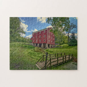 Puzzle EE. UU., Indiana, Cutler. Adams Mill