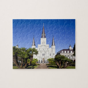 Puzzle EE. UU., Luisiana, Nueva Orleans. Barrio Francés,