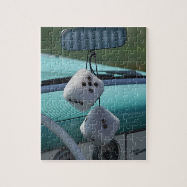 Puzzle EE. UU., Massachusetts, Gloucester. Dados difusos  (Vertical)