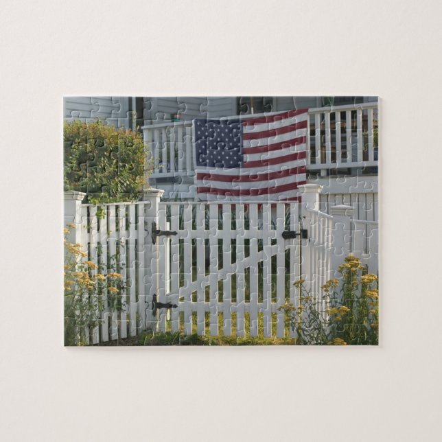Puzzle EE. UU., Massachusetts, Gloucester: Valla Patrióti (Horizontal)