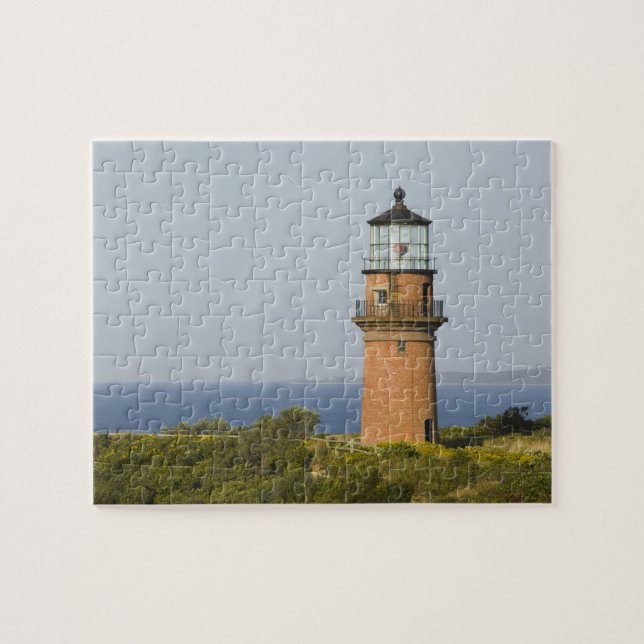 Puzzle EE.UU., MASSACHUSETTS, Viñedo de Martha: Aquinnah (Horizontal)
