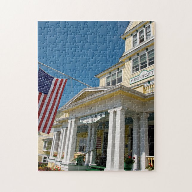 Puzzle EE. UU., Michigan, Isla Mackinac (Vertical)