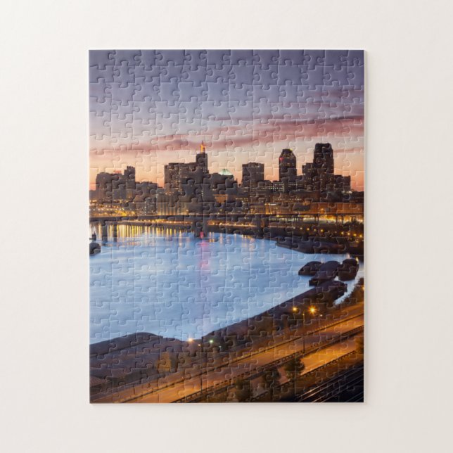 Puzzle EE.UU., Minnesota, Minneapolis, St. Paul 2 (Vertical)