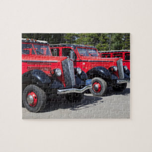 Puzzle EE. UU., Montana, East Glacier Park, puerta de acc