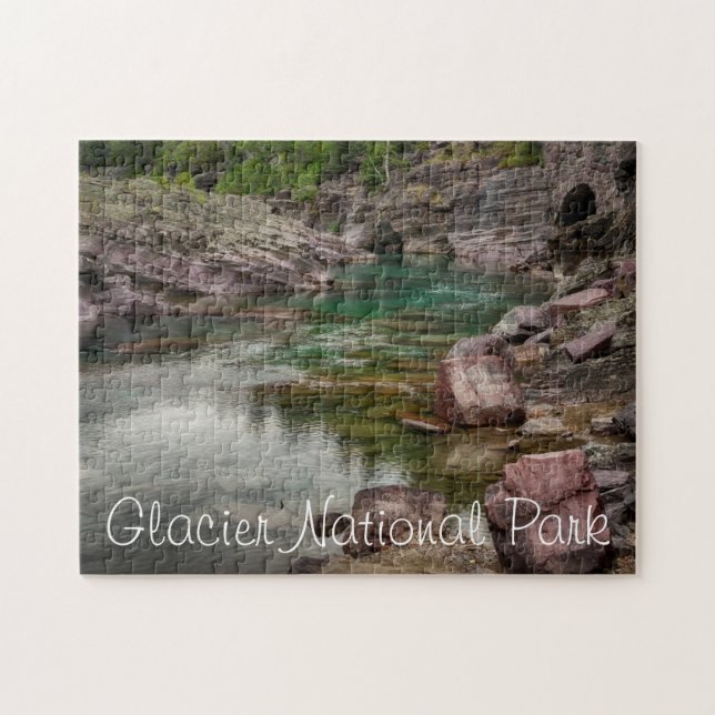 Puzzle EE. UU., Montana, Parque Nacional Glaciar 2 (Horizontal)