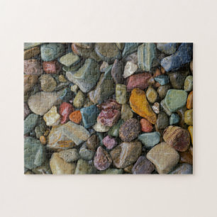 Puzzle EE. UU., Montana, Parque Nacional Glaciar, Piedras