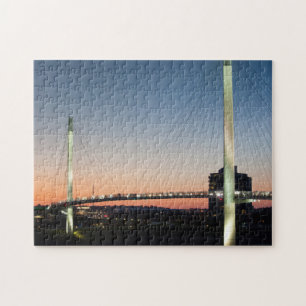 Puzzle EE. UU., Nebraska, Omaha, peatonal Bob Kerrey