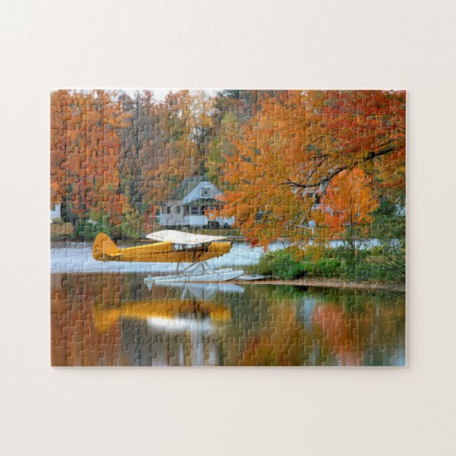 Puzzle EE.UU., Nueva Inglaterra, New Hampshire. Plano flo (Horizontal)