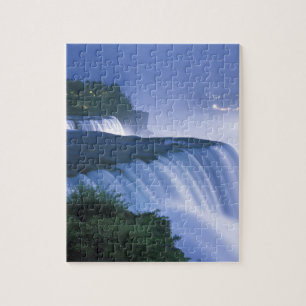 Puzzle EE. UU., Nueva York, Cataratas del Niágara. Americ