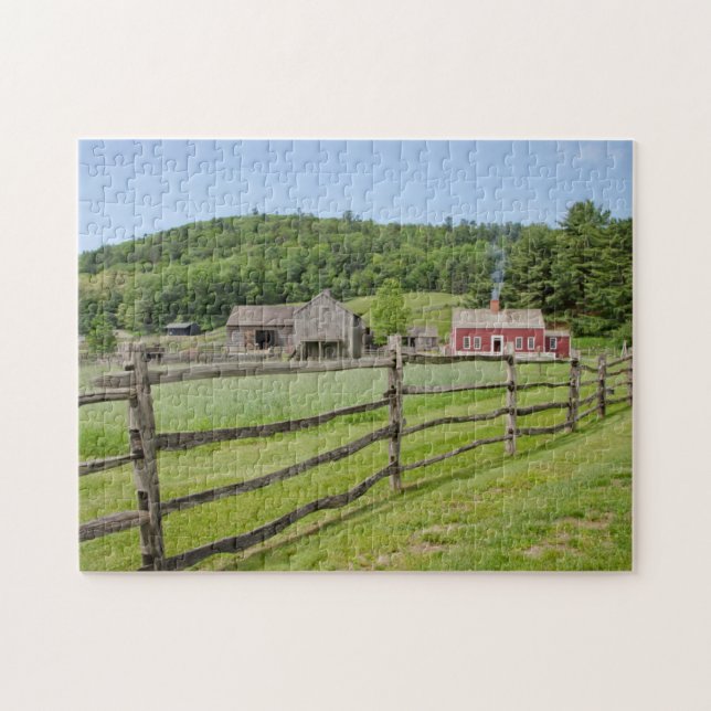 Puzzle EE. UU., Nueva York, Cooperstown, Museo de los Gra (Horizontal)